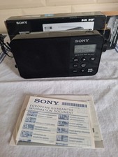 Sony XDR-S40DBP Portable Digital Radio DAB/DAB+/FM, Black