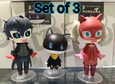 HELLO! GOOD SMILE Persona 5 Joker, Morgana, Panther Set of 3 Good 