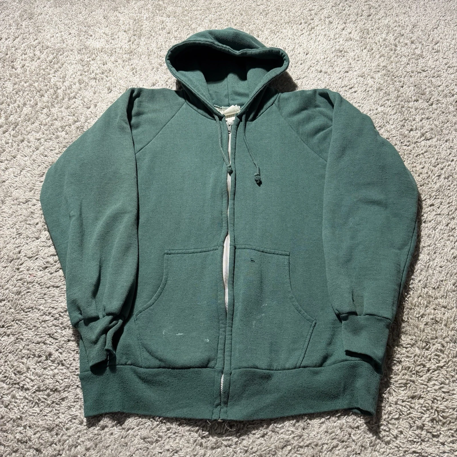 True Vintage Camber Chill Buster Mens Medium Green Thermal Hoodie Zip 80s Blank
Opens in a new windo