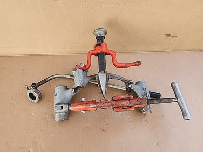 Rigid 311 Carriage With 360 Pipe Cutter, 341 Reamer & 312 Lever (Good Condition)