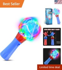 Light Up Wand for Kids LED Spinning Light Bright Toy with Flashing Lights ...