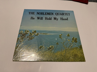 The Noblemen  Quartet Gospel, Christian Vinyl LP Titled, '' He will hold my hand''
