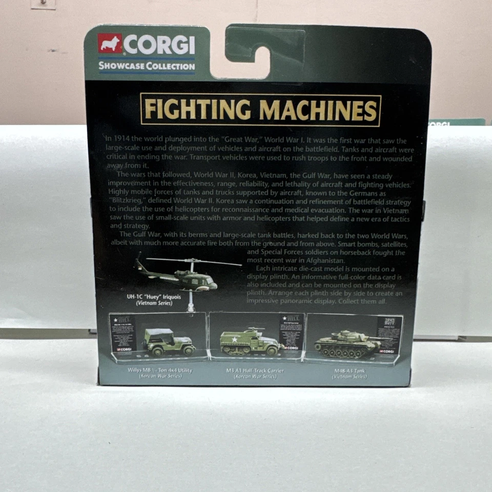 Tanque Corgi Fighting Machines - Colección Vitrina - Réplica Die-Cast Segunda Guerra Mundial Foto 3 de 4