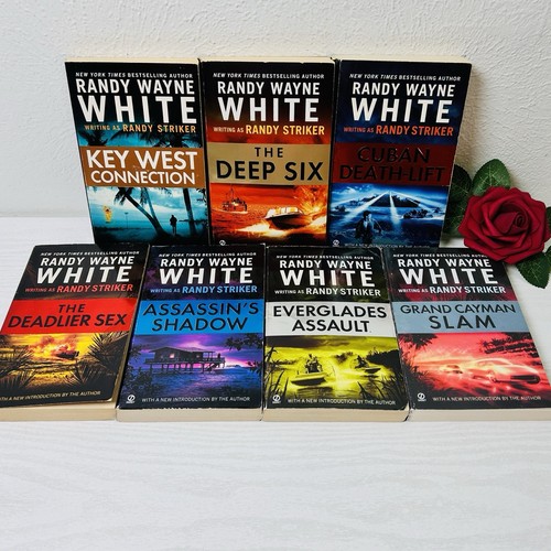 Komplettsatz Serie - Posten von 7 Dusky MacMorgan Büchern Randy Wayne White Striker - Bild 1 von 5