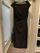 Women’s Ralph Lauren Black Cocktail Dress - Size 2