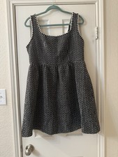 Cider Women’s Tweed Dress Black Size Xl New With Tags
