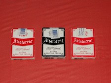 Aristocrat Spielkarten aus Las Vegas in Blau & Rot