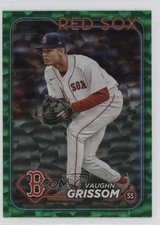 2024 Topps Series 2 Green Foil /499 Vaughn Grissom #467 1cx3