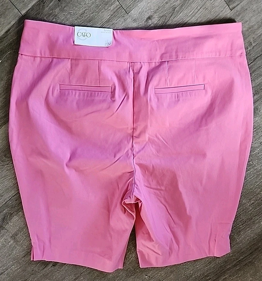 Pantalones Cortos de Caminar Cato Rosa ~ Talla 22W ~ Nuevos con Etiquetas Foto 2 de 3