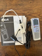 Enregistreur vocal numérique RCA 128M RP5030 RP5035 avec manuel et accessoires testé