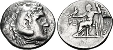 Alexander the Great Tetradrachm. Pamphyla, Perge. (32mm, 15.97 g, 12h).