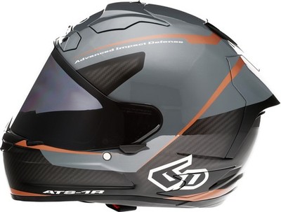 6D ATS-1R Carbon Alpha Motorcycle Helmet Bronze