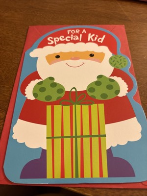 American Greeting  For A Special Kid  Christmas Greeting Card-New 