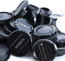 Camera Lens Cap 1P Various Size " Free shipping to Japan " USED