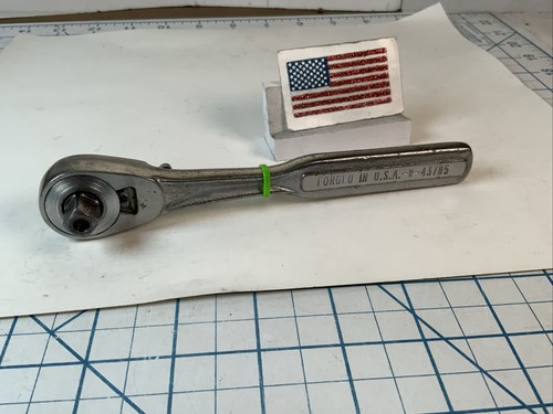 CRAFTSMAN V-43785, 3/8 Drive Quick Release Ratchet, USA Made Green - Picture 4 of 11