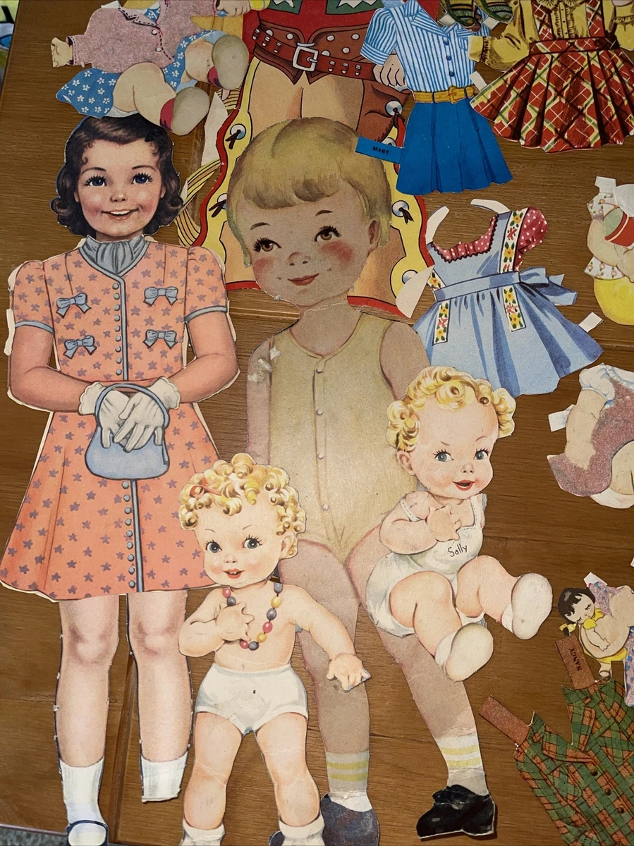Paper dolls for toddlers deals