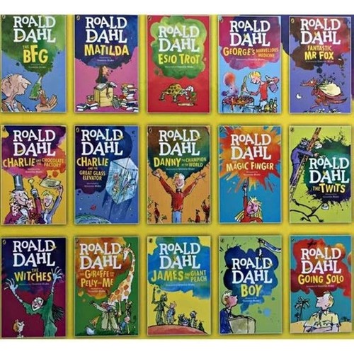 Roald Dahl Classic Collection Reading Books 15 Box Set 7+ Years ...
