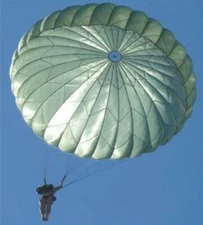 US Military T-10 Personnel Parachute (35' nominal parachute) (NO LINES)