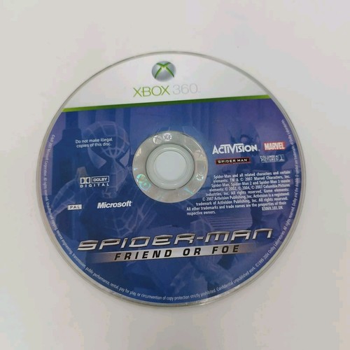 Spider-Man Friend Or Foe Xbox 360 2007 Complete NTSC Tested & Working - Picture 9 of 21
