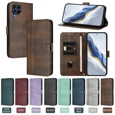 Magnetic Flip Stand Card Wallet Phone Case For Samsung Galaxy M56 F16 M04 M22