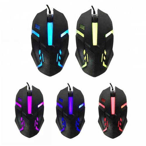 Wired Game Mouse Led Laptop Pc Computer Optical Mice Computer Mouse - Picture 9 of 14