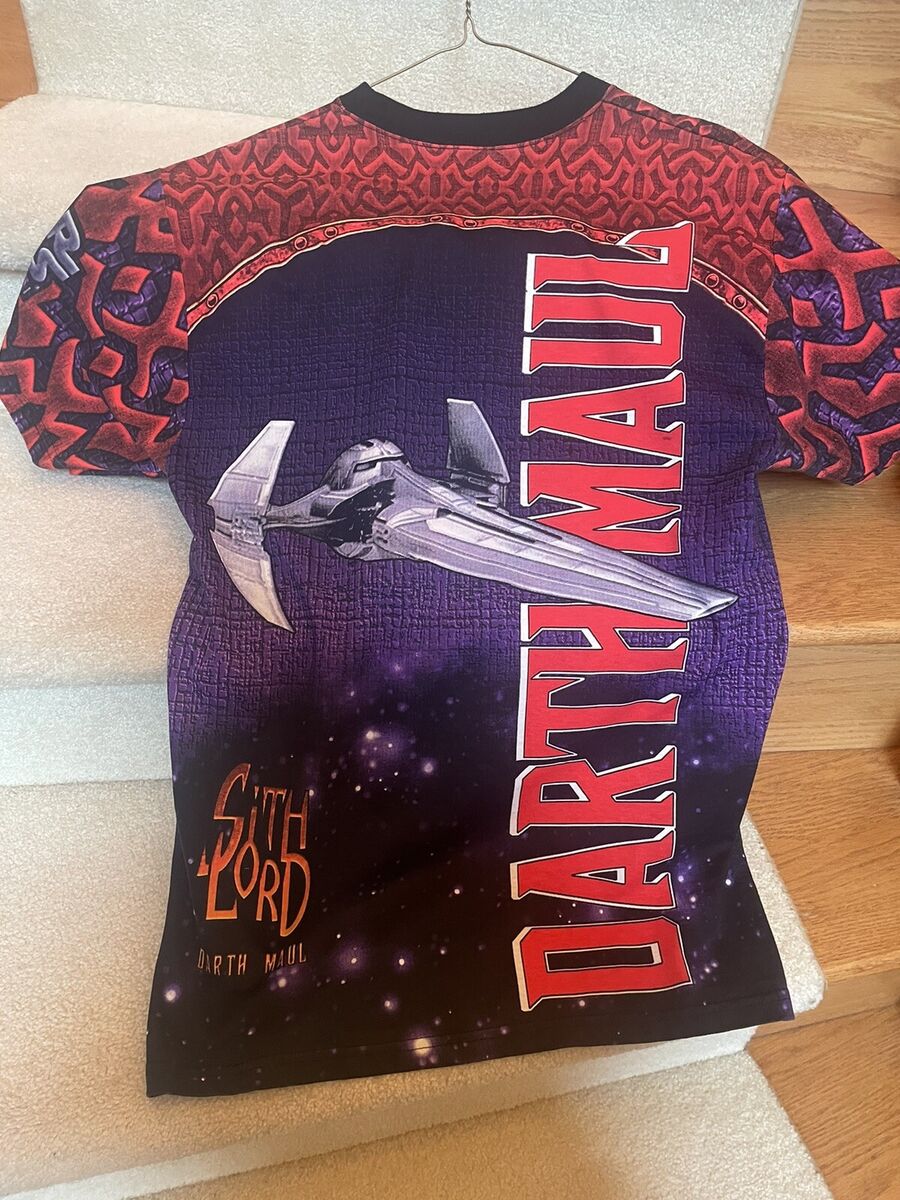 Vintage Star Wars Episode 1 Darth Maul All Over Print T Vintage Star Wars Episode 1 Darth Maul All Over Print T