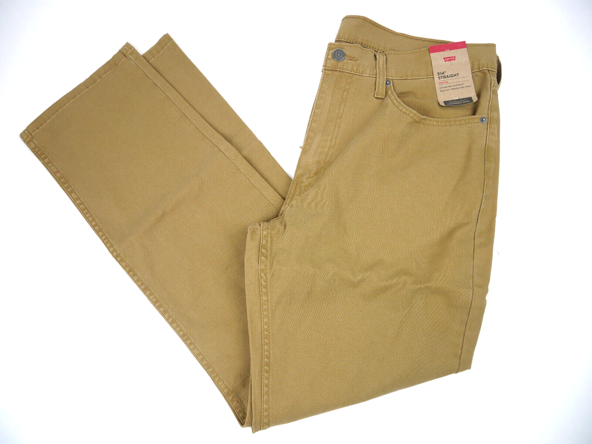 Levi's Men's 514 Straight Leg Regular Fit Jeans 40 x 30 NEW
