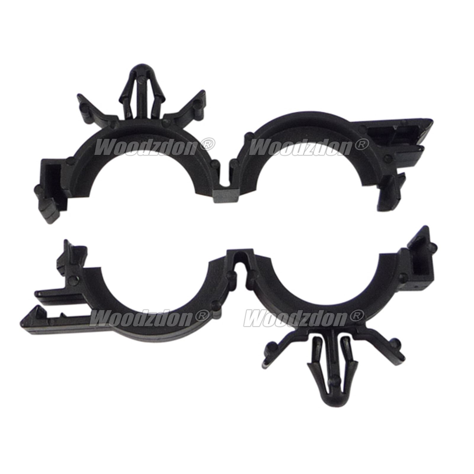 54pcs Automotive Wire Harness Routing Clips Assortment 3/8" To 3/4