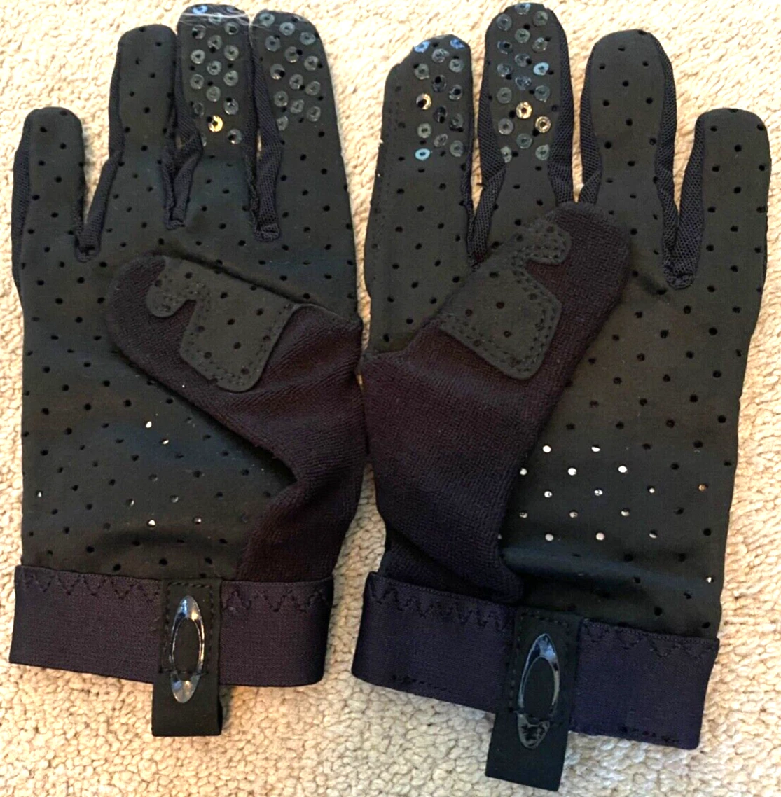 New Oakley Factory Pilot MTB Bike Glove ATHLETE ISSUE Slim Fit Black Mens Small