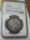 1892-S Morgan Silver Dollar VF Details, graded by NGC