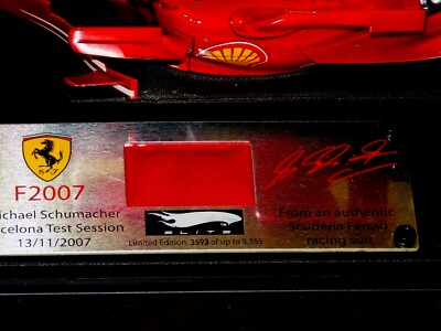 Michael Schumacher Ferrari F1 Barcelona Test DRIVE 2007 ELITE