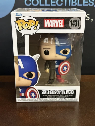 Funko Pop! Vinyl: Marvel - Steve Rogers/Captain America #1431