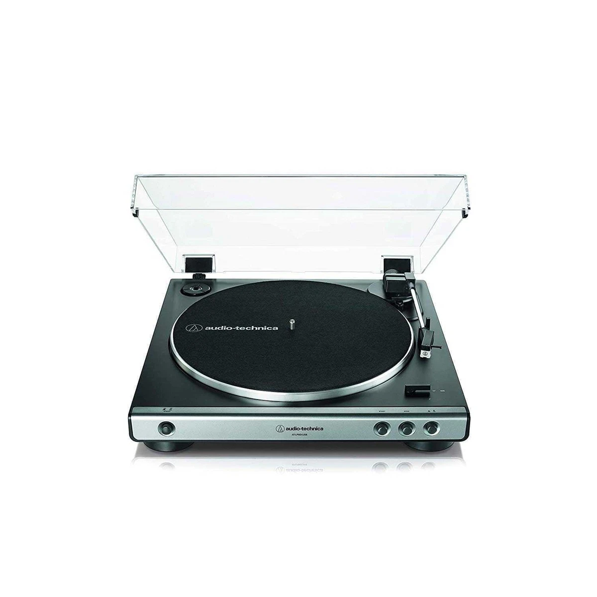 Platine Vinyle PATHE MARCONI Avec Enceinte Et Cassette – Lot De Vinyles Inclus