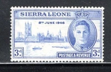 BRITISH SIERRE LEONE STAMPS MINT HINGED LOT 1424BK