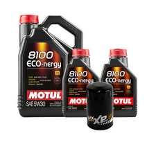 7L Motul 8100 ECO-NERGY 5W30 Wix XP Filter Motor Oil Change Kit API SL