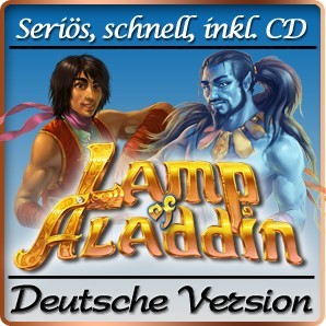 Jeu PC "Lampe Miracle D'Aladdin" (Lamp Of Aladdin) - Jeu De Réflexion 3-Gewinnt, Compatible Windows XP à 8