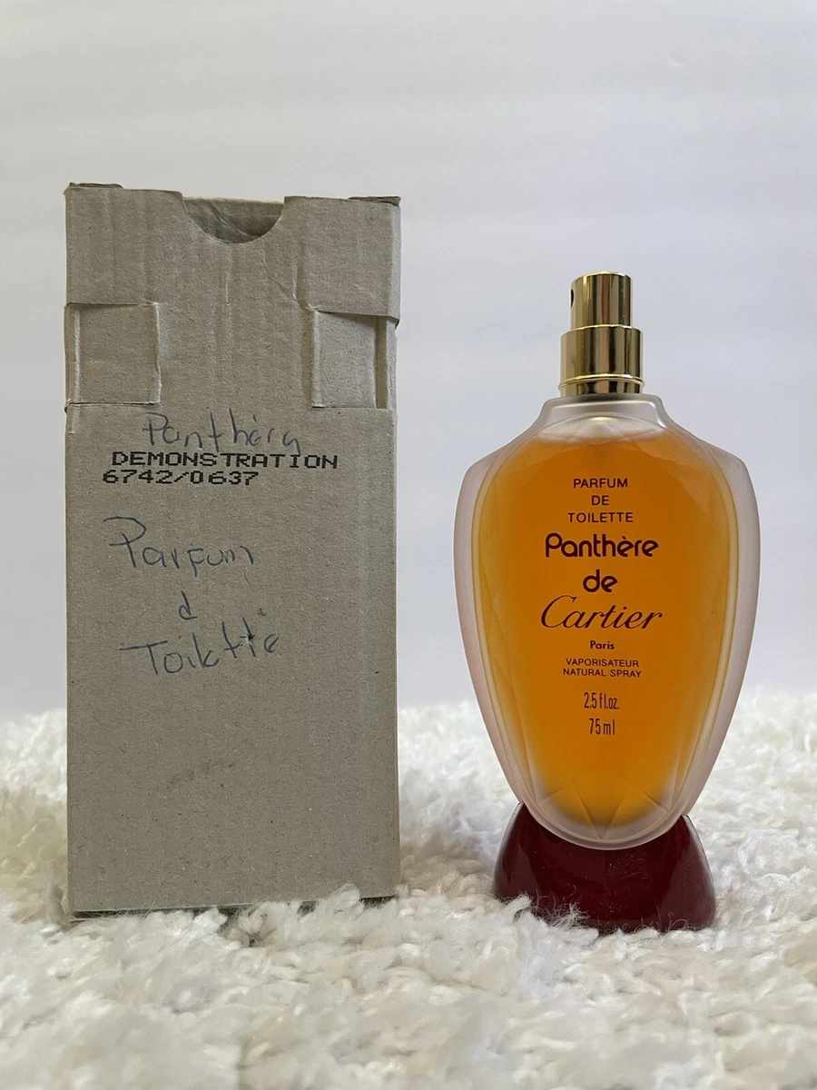 Panthere De Cartier Parfum de Toilette Spray 2.5 oz 75 ml Rare