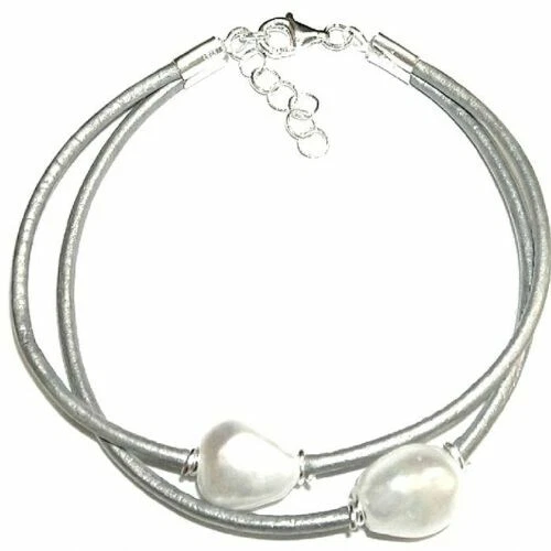 Braccaletto elastco con perle e pallne | Rue des Mlle