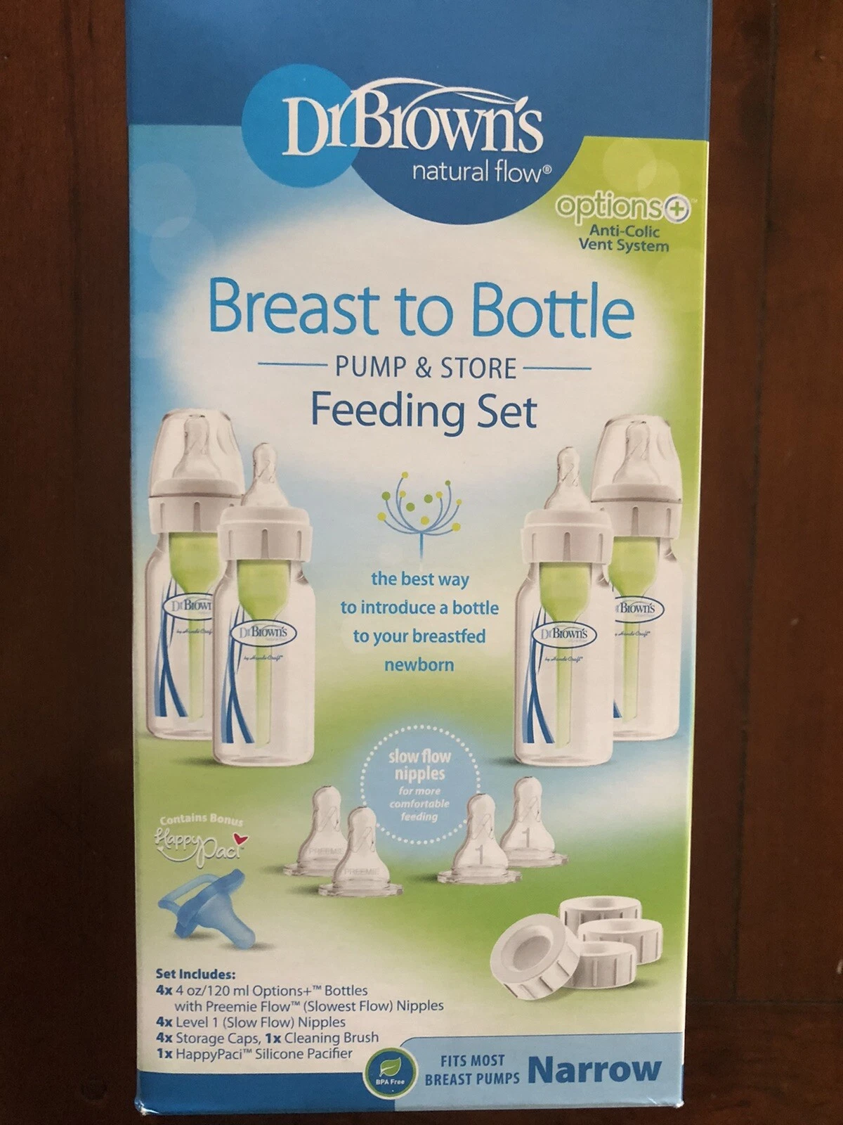 Dr. Brown's Breast to Bottle Feeding Set 0M+