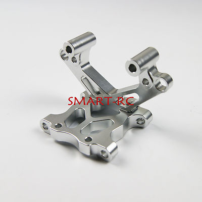 Silver alloy front bulk head for HPI BAJA 5B 5T SS KM Rovan buggy