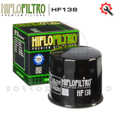 Filtro Olio Motore Hiflo HF131 per Suzuki UH 200 AL Burgman