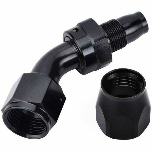 AN10 10AN -10 AN -10 Fitting Nylon Braided Oil Gas Fuel Hose End Line Pipe SV - Picture 7 of 11