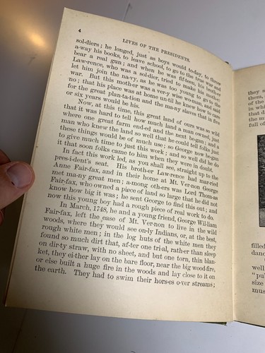 Antique Victorian Ornate Fancy Embossed Book Lives of The Presidents A. L. Burt - Foto 17 di 22