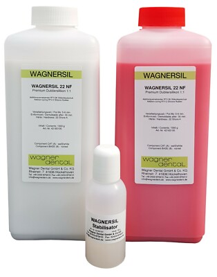 Silikonkautschuk streichbar Wagnersil Paint Abformsilikon 1:1  2 kg  **NEU**