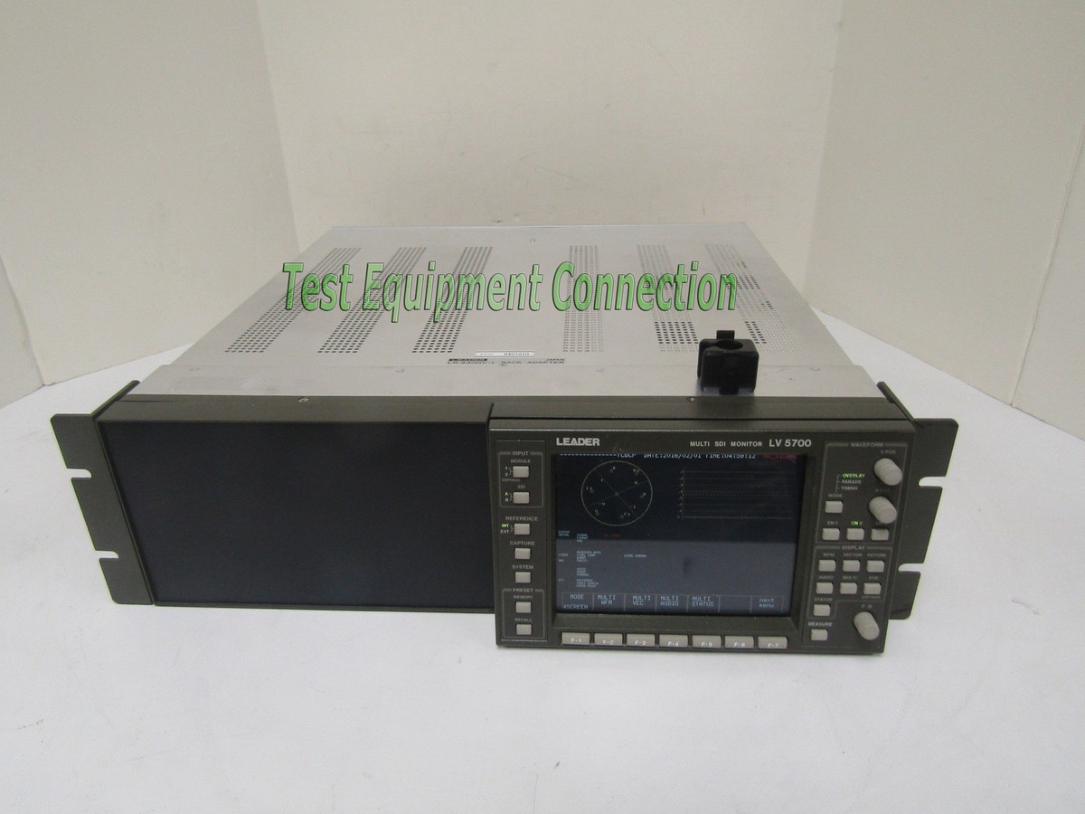LEADER MULTI SDI MONITOR LV5700A 動作品ですが落札後の保証