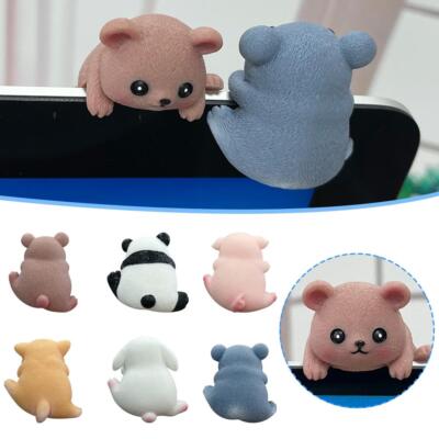 Creative Computer TV Display Small Animal Ornaments N6G1