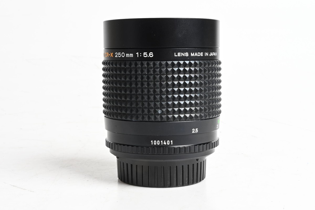 Minolta 250mm f5.6 RF Rokkor-X Mirror Reflex Lens #401 | eBay