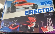 Vintage Gabriel Erector Set Number 200 Incomplete Set