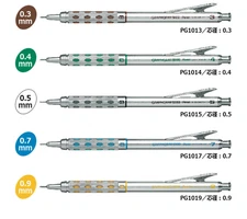 Pentel Graph Gear 1000 Mechanical Pencil 0.3mm,0.4mm 0.5mm 0.7mm. 0.9mm