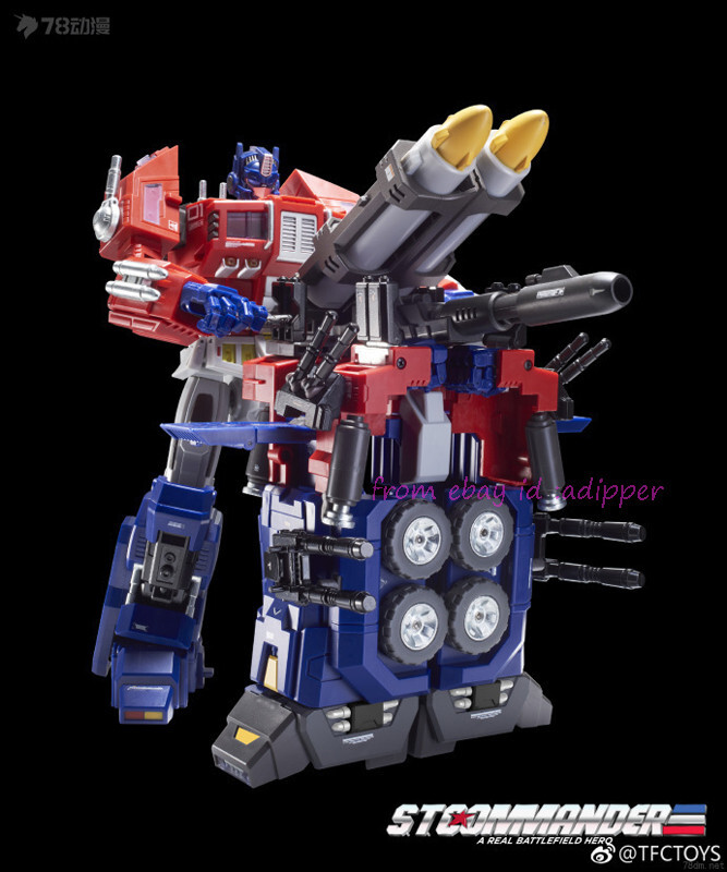 Perfect Tfc Toys Stc-01a Rolling Thunder Optimus Prime Action